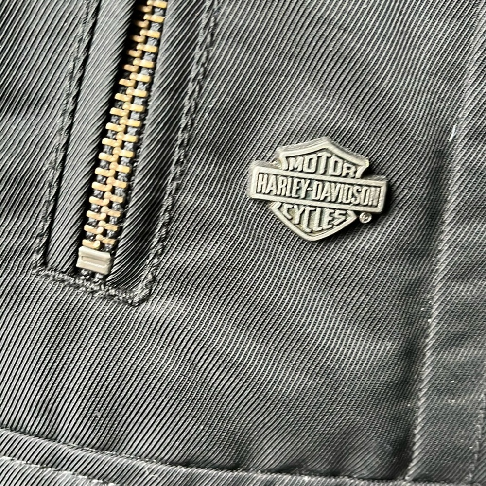 Harley-Davidson Black Mens Vest - Picture 15 of 16